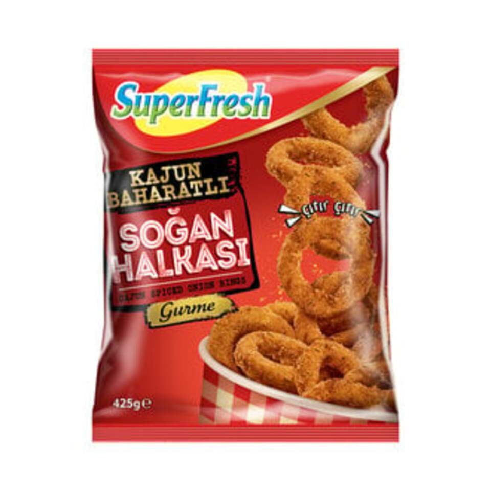 SUPERFRESH SOĞAN HALKASI 425 GR-BAHARATLI